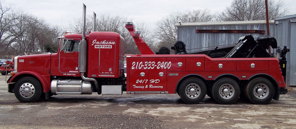 heavy tow truck